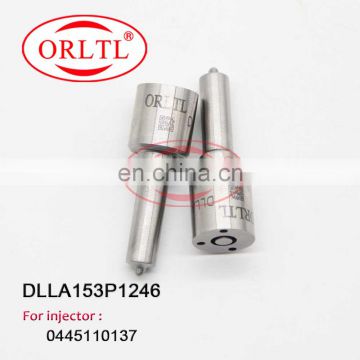 ORLTL Automatic Diesel Fuel Nozzle Nozzle DLLA 153 P 1246 (0433171788) Oil Dispenser Nozzle DLLA153P1246 For Mercedes 0445110137