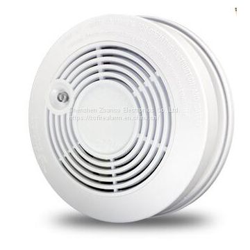 Battery Powered Photoelectric Smoke Alarm Standalone Smoke Detector 9V for Home