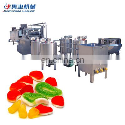 good quality jelly candy wrapping machine/QQ candy depositing line/jelly candy forming machine from Shanghai