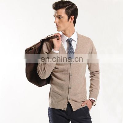 New Fashion Cashmere Cardigan Sweaters V Neck Cashmere Cardigan for Men