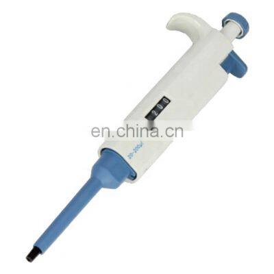 Factory Price Single Channel Adjustable Volume Micro pipette tip Micropipette for lab use