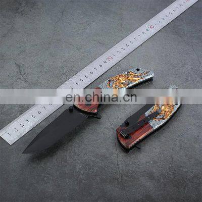 8.6 Inch Plastic 3D printing handle stainless steel folding knife