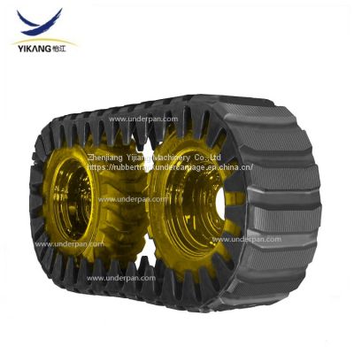 skid steer loader rubber track over the tire 390x152.4x27 (12x6x27)