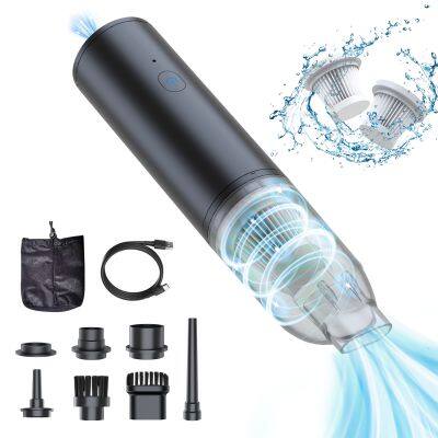 Xiaofan wireless multi-function dust remover, dust suction, blowing, vacuuming, inflation, intelligent lighting, emergency, long life, vehicle, home and office  B