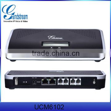 grandstream ucm6102 ip pbx 2fxo ports telephone gateway system