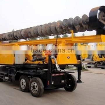 Crawler and Trailer available! HF-360 Micro Piling Screw Drill Machine