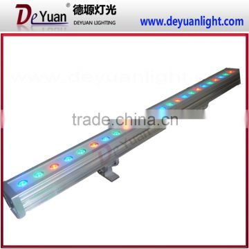 Outdoor led light bar 18pcs 3w rgb 3 in 1 led wall washer light