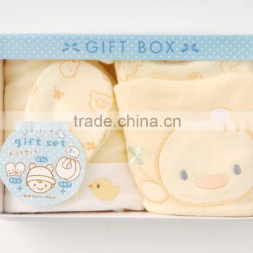 Japanese wholesale products high quality cute and colorful newborn baby gifts set produced by Japan