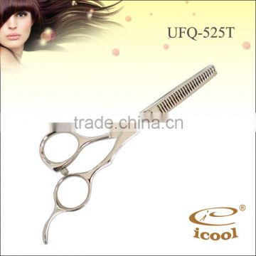 ICOOL UFQ-525T high quality thinning scissors with straight teeth