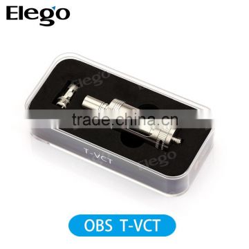 OBS T-VCT atomizer!!! Top Filling E Cig OBS T-VCT 6.0ML with Bottom Triangle Dual Coil in stock