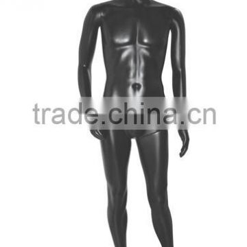 egg head abstract male mannequins , plastic mannequins in black color