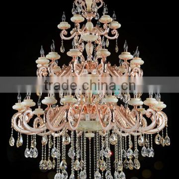 Modern Luxury Large Big Hotel Lobby Crystal Chandelier Lighting CZ5030/34