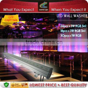 24 X 3W 3 in 1 Wall Washer LED Stage Light