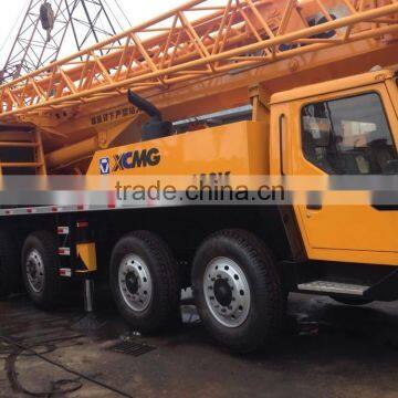 quality tested used XCMG 130t truck crane hot sale new arrived in china