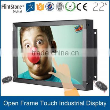 FlintStone 1920x1080 open frame 15/19/22/32/42/55 inch touch screen monitor