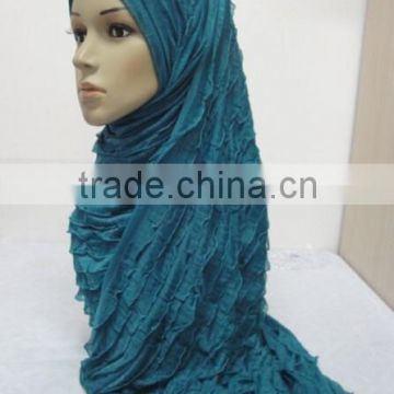 NL172 new style long scarf,ruffle scarf