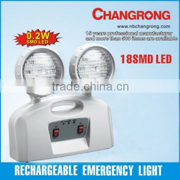 CR-7002 Two head Exit Rechargeable Emergency Light