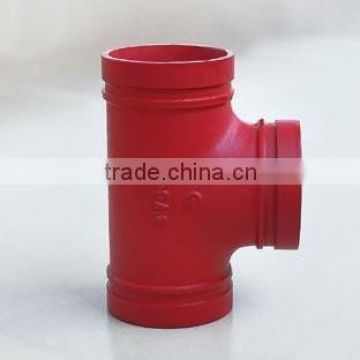 FM/UL approved Fire Fighting Grooved Equal Cross