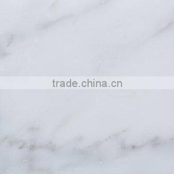 Chinese brilliant A grade oriental white marble tile for floor tile design