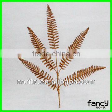 new design decorative plastic artificial leaves