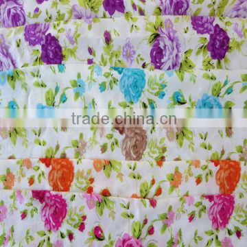 competitive price New Design High Quality flower printing 100% Rayon Woven Fabric
