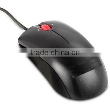 Genuine Black Wired USB Three Button Optical Red Scroll Mouse Part Number: 41U3029, M-MAE119, 41U3030 For Lenovo