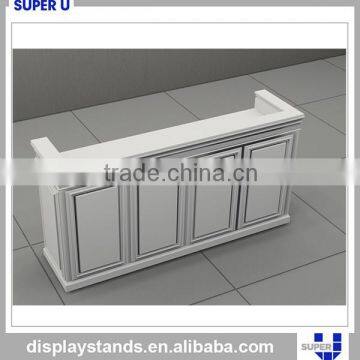 retail shop wood counter display modern clothing store display counter