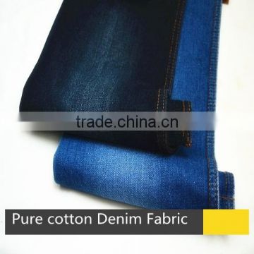 Cotton denim fabric weight 10.9OZ
