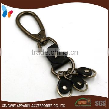 personalized leather key chain for car