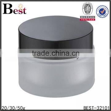 20/30/50g luxury cream glass jar round cap
