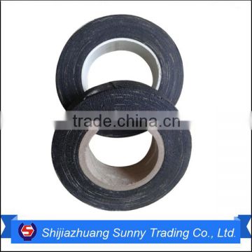 Black Rubber adhesive fabric insulation tape