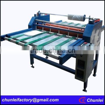 Sheet laminating machine with automatic crosscutting function