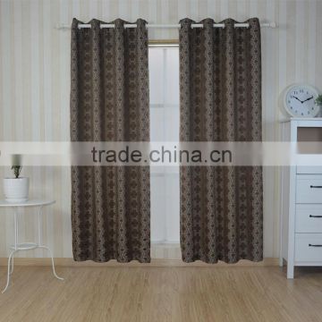 New arrival 100% polyester embroidery curtain