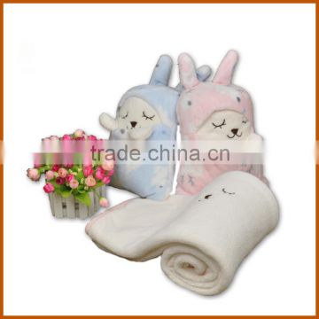 Factory Cheap Soft Touch Polyester Swaddle Blanket