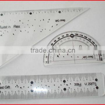 plastic logo printing transparent ruler