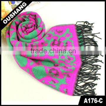 A176-C Acrylic Scarves Factory Direct Winter Scarves