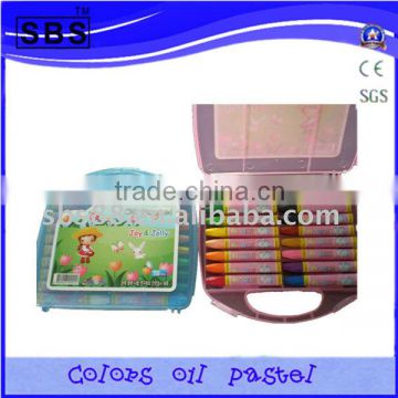 18 color soft oil pastel painting wax crayon