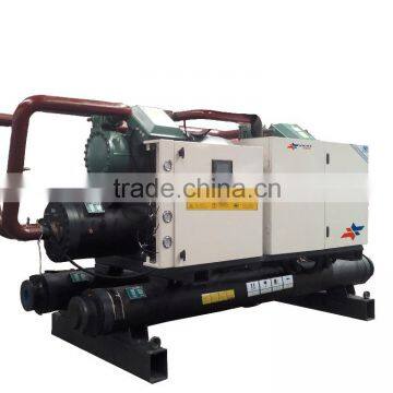 Industrial screw water cooled water chiller