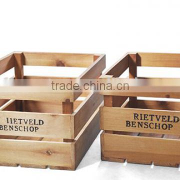 classical wood fruit crates wooden packaging wholesale