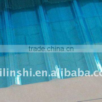 corrugated polycarbonate roofing material