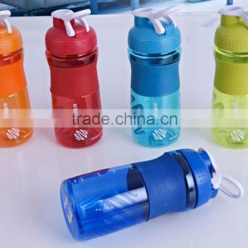 Traveller favorite 580ml capacity joyshaker water bottle with screw lid