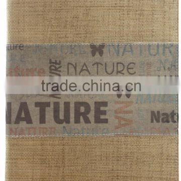 Creative linen flax cover notebook notebooks for promotional gifts
