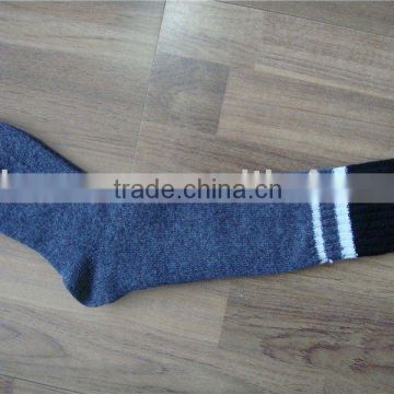 long style woolen matrial socks for men