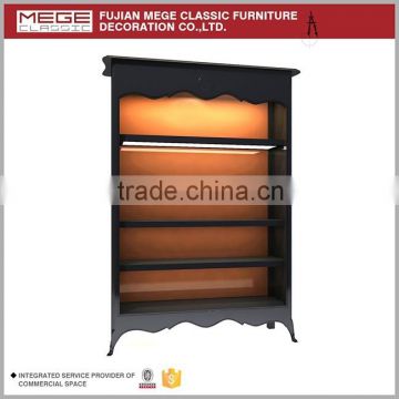 Newly design decorative wood wall hanging cabinet for clothes