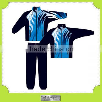 custom-made sport polyester men sublimation printing track suit