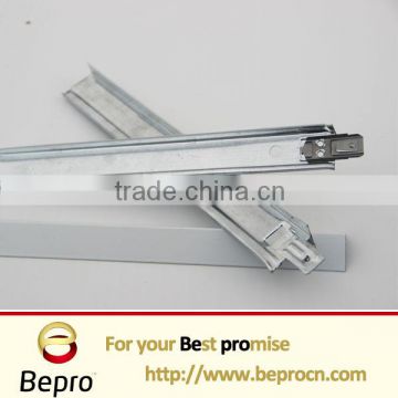 FLAT ALLOY END CEILING T BAR FOR CEILING BOAD SUSPENDED