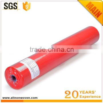 Low Price 100% pp Non woven No.5 Red (60gx0.6nx18m)