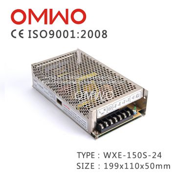 WXE-150S-24  150W 24V Single output switching power supply