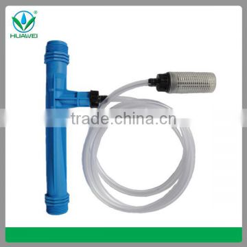 China manufacturer of high quality Venturi fertilizer Injector