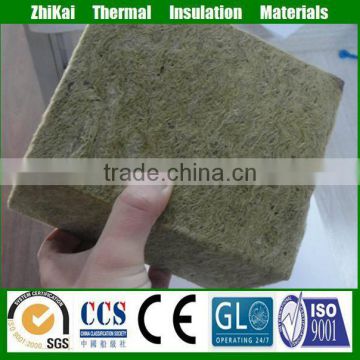 High strength rock wool block for heat reperservation